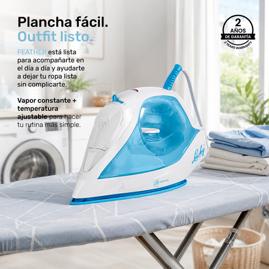 Plancha de Vapor Feather