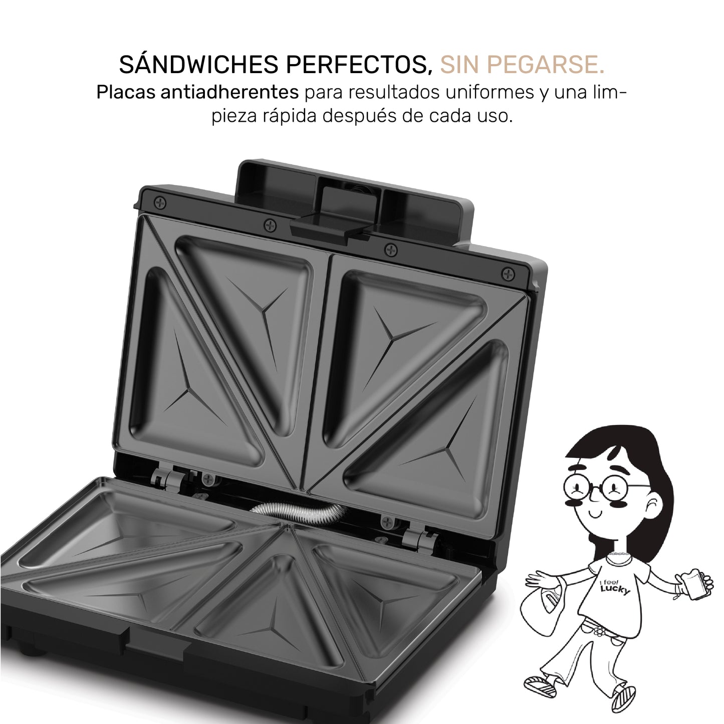 Sandwichera Lucky Savori