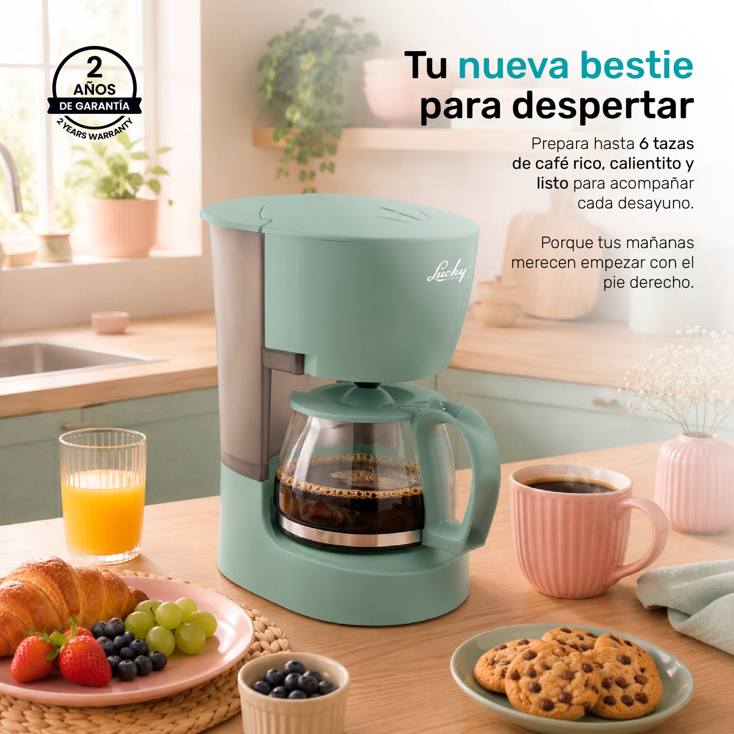 Cafetera Lucky Dripz