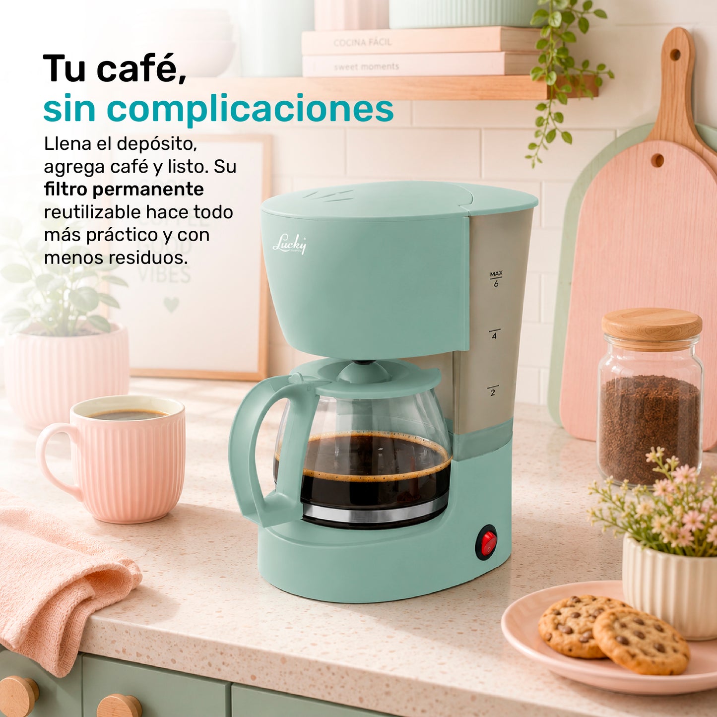 Cafetera Lucky Dripz