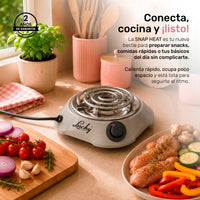 Parrilla Eléctrica Lucky Snap Heat