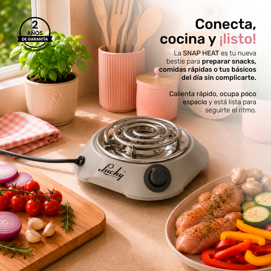 Parrilla Eléctrica Lucky Snap Heat