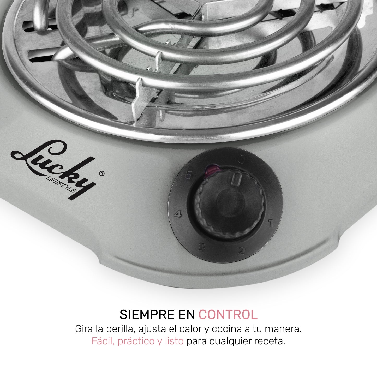 Parrilla Eléctrica Lucky Snap Heat