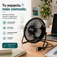 Ventilador de escritorio 4" Lucky Blowy