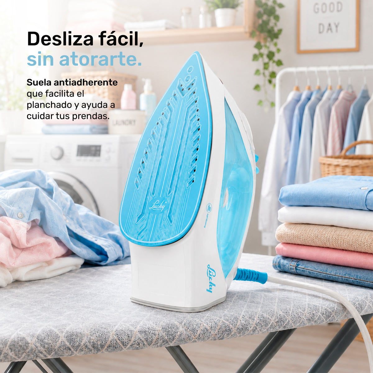 Plancha de Vapor Feather