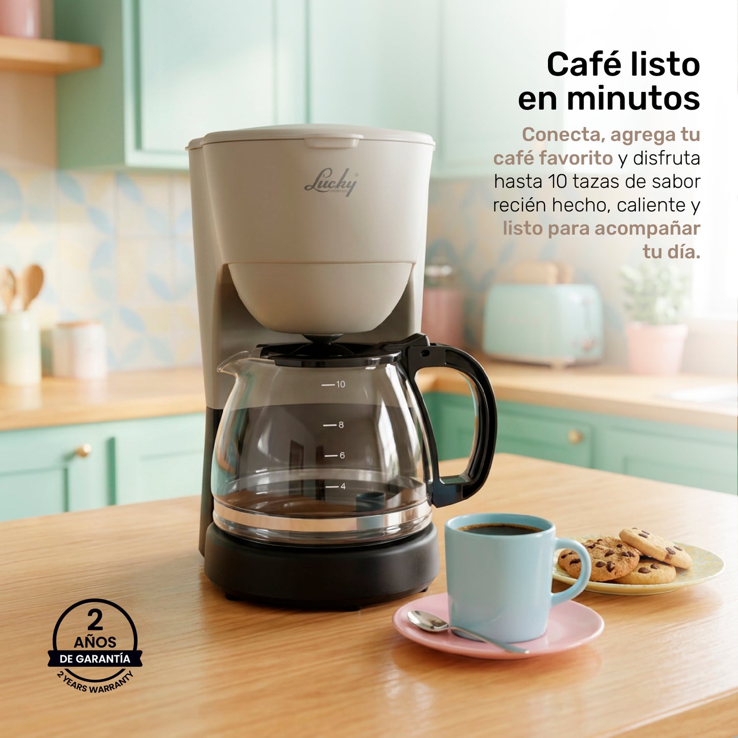 Cafetera Lucky Java Graphen