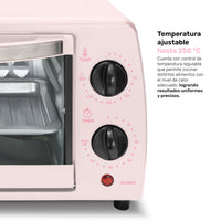 Horno Tostador Eléctrico Lucky KÜKI PINK