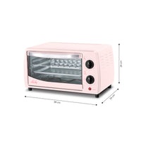 Horno Tostador Eléctrico Lucky KÜKI PINK