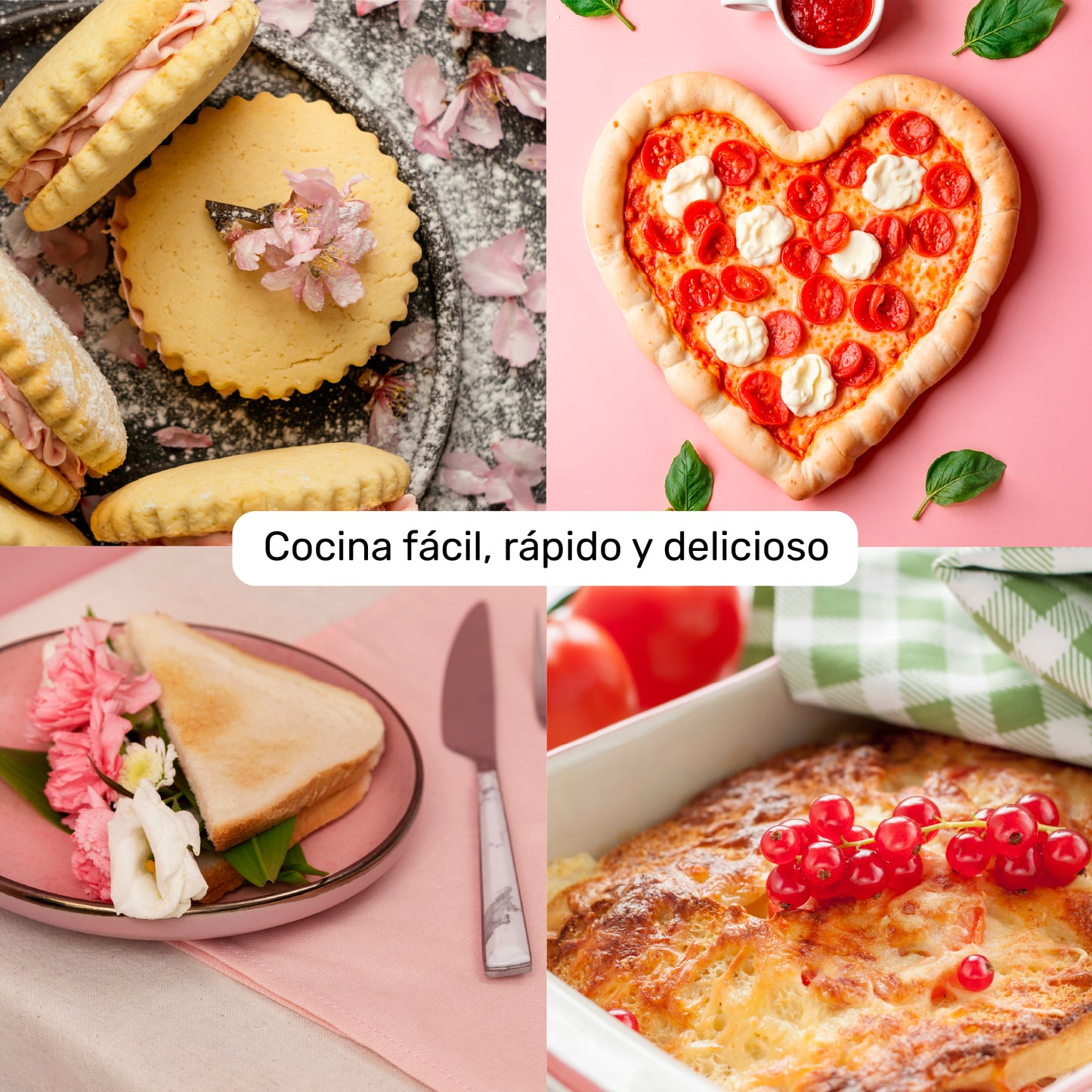 Horno Tostador Eléctrico Lucky KÜKI PINK