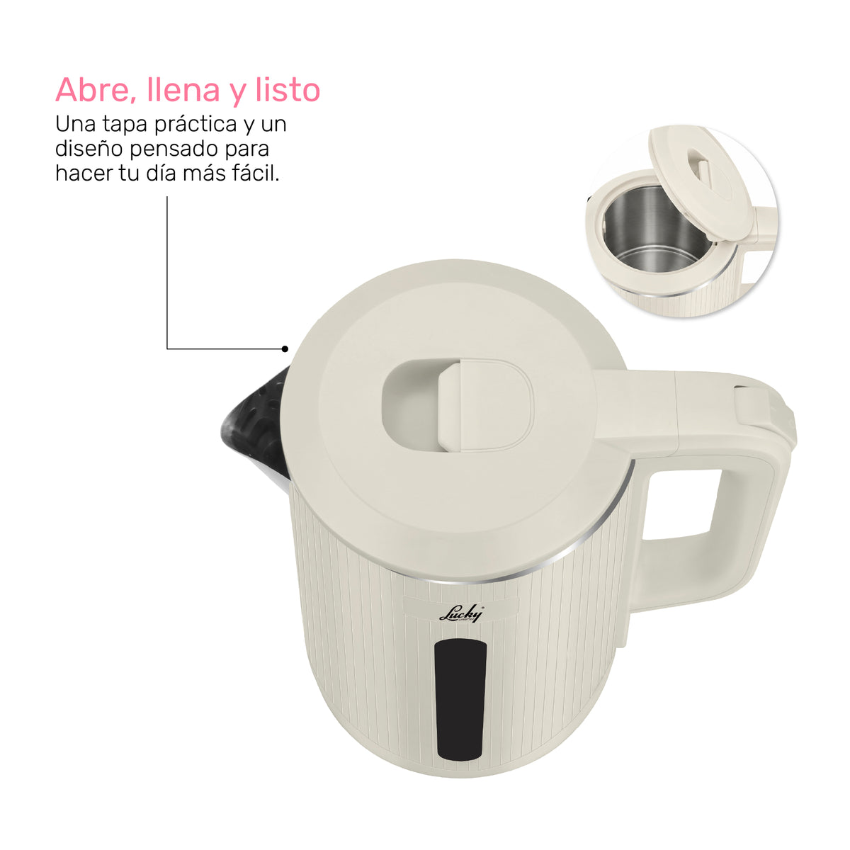 Hervidor de agua Teasana